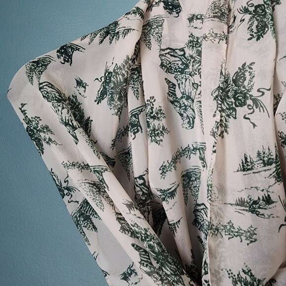 Cejon Lightweight Christmas Scarf - Small Size - Picture 4 of 10